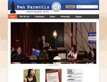 Tablet Screenshot of penparentis.org